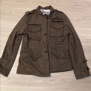 Shades of Greige tweed jacket